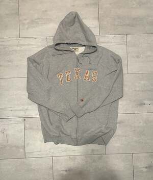Rare Vintage Russell Athletic Procotton Grey Texas Longhorns Full Zip
